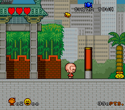 Super B.C. Kid screenshot 2 for Super Nintendo